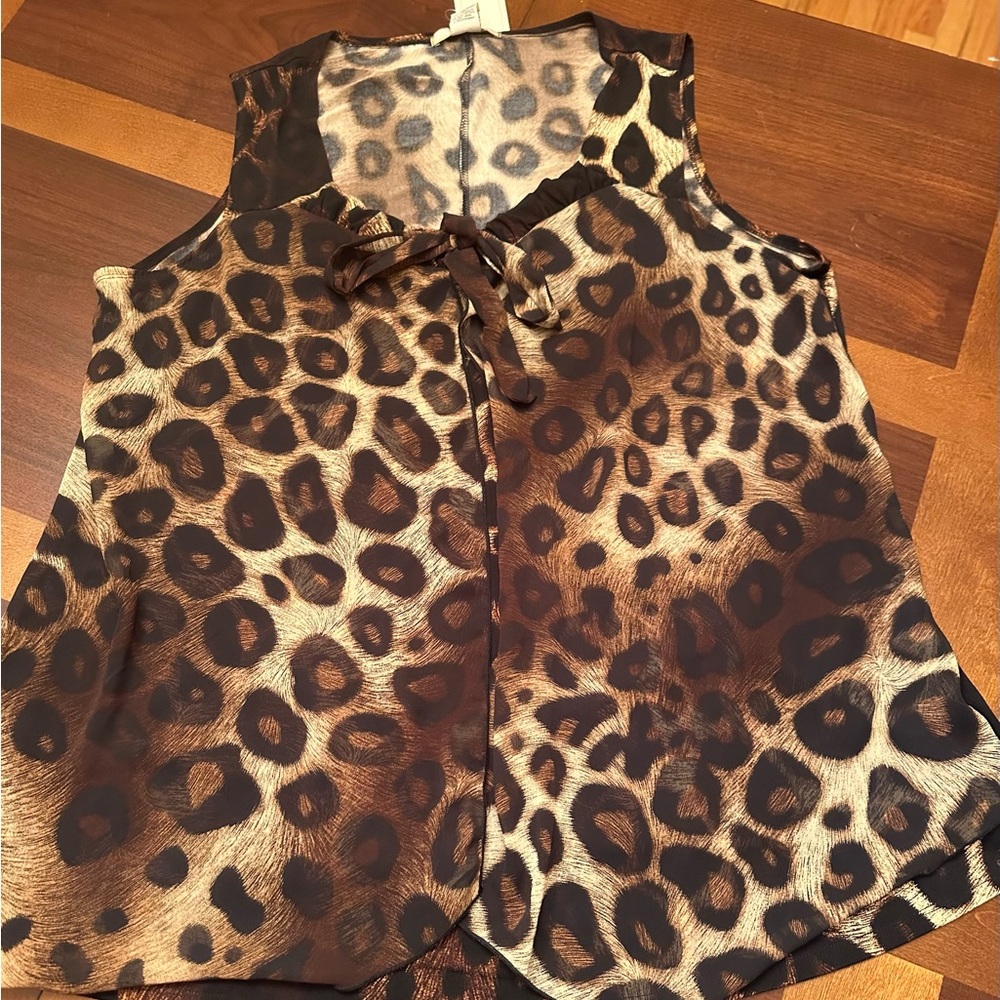 Cute dressy womens tank! Has some flare.